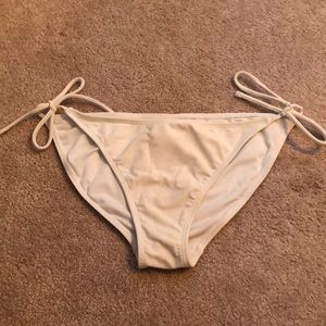 white bathing suit bottoms